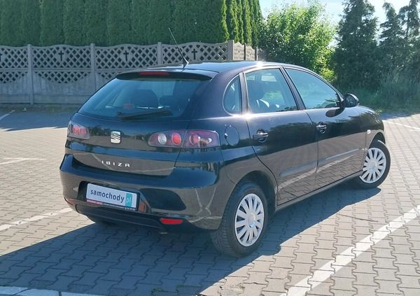 Seat Ibiza cena 14400 przebieg: 125000, rok produkcji 2009 z Sieraków małe 667